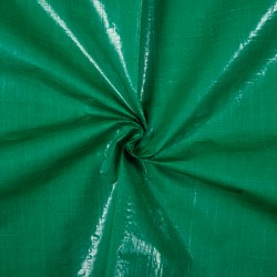 Тентовое полотно Тарпаулин 120 г/м2, Зеленый (на отрез)  в Уссурийске