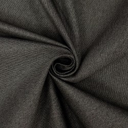 Ткань Рогожка (мебельная), цвет Тёмно-Серый (на отрез)  в Уссурийске