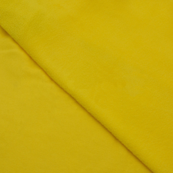 Флис Односторонний 180 гр/м2, Желтый (на отрез)  в Уссурийске