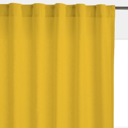 Штора уличная на Трубной ленте (В-220*Ш-145) Желтая, (ткань Оксфорд 600)  в Уссурийске