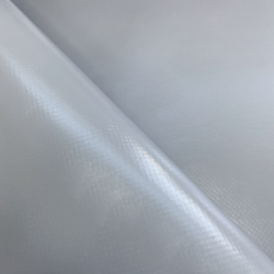 Ткань ПВХ 450 гр/м2, Серый (Ширина 160см), на отрез  в Уссурийске