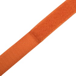 Контактная лента 25мм  Оранжевый (велькро-липучка, на отрез)  в Уссурийске
