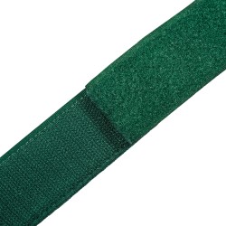 Контактная лента 40мм (38мм)  Зелёный (велькро-липучка, на отрез)  в Уссурийске