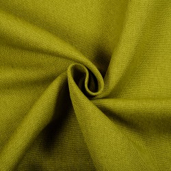 Ткань Рогожка (мебельная), цвет Зелёный (на отрез)  в Уссурийске