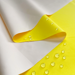 Водонепроницаемая Дышащая Мембранная ткань PU 10'000, цвет Жёлтый (на отрез)  в Уссурийске