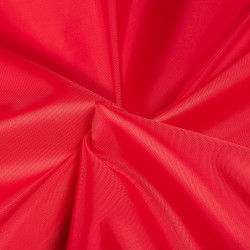 *Ткань Оксфорд 210D PU, цвет Красный (на отрез)  в Уссурийске