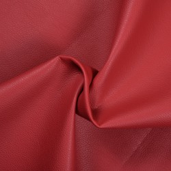 Эко кожа (Искусственная кожа), цвет Красный (на отрез)  в Уссурийске